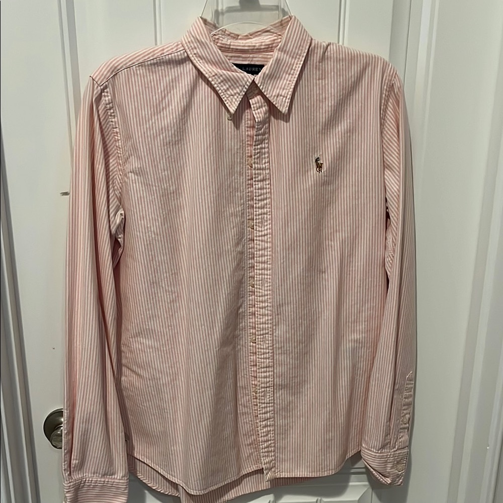 Women’s Pink Striped Shirt from Polo Ralph Lauren